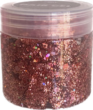 Load image into Gallery viewer, Glitter Hair Gel Rose Gold