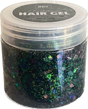 Load image into Gallery viewer, Glitter Hair Gel Midnight