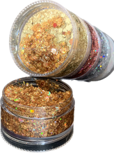 Load image into Gallery viewer, Glitter Hair Gel Artist Stack