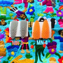 Load image into Gallery viewer, Colorful pearl inspired hair clips 2 pcs