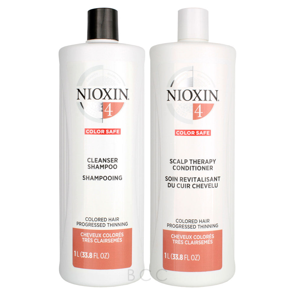 Nioxin System 4 Shampoo & Conditioner Set