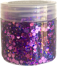 Load image into Gallery viewer, Glitter Hair Gel Purple
