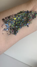 Load image into Gallery viewer, Glitter Hair Gel Midnight
